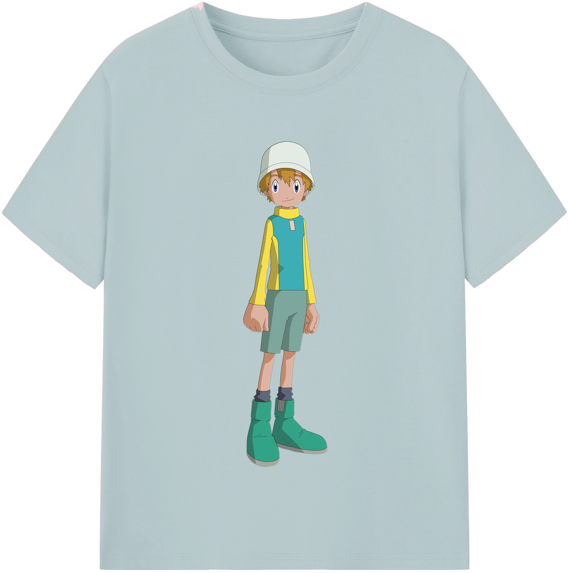 （画像用） Digimon デジタルモンスター/デジモン 綿100％半袖Tシャツ（フロントプリント）